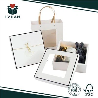 Lüks Kağıt Çantalı Enfes Kağıt Kutu