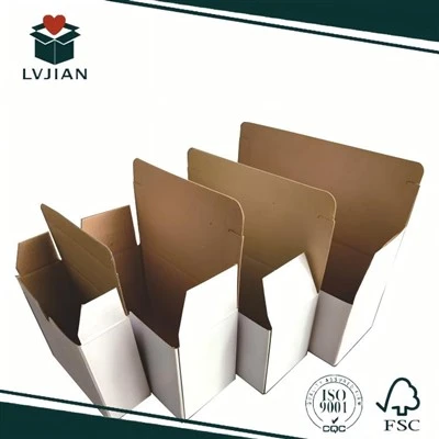 Beyaz Yaygın Oluklu Kağıt Kutusu